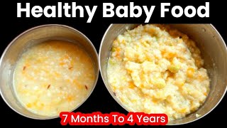 Easy Healthy Recipe For Baby 7 months To 4 Years  Healthy Baby Food Chart  Mum amp Munchkin [upl. by Colin]