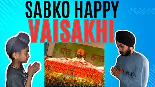 Happy Vaisakhi Sabko  Hum Sare Ghumne Gaye [upl. by Lily682]