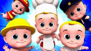 Five Little Babies  Junior Squad  Kindergarten Video  Nursery Rhymes For Children By Kids Tv [upl. by Enotna]