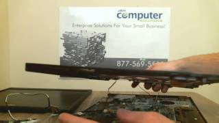 Taking Apart A Dell Vostro 15101520mp4 [upl. by Iggem]