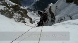 Descente directe en ski Chaberton [upl. by Quintus767]