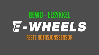 EWheels  Hvordan enkelt feste en rotasjonssensor som har løsnet  MoMAs elsykkel Bewo motor [upl. by Kus]