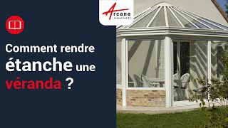 comment rendre étanche un support transparent véranda tuiles verre coupole ✔️ Tuto complet [upl. by Kaliski]