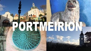 Tour of Portmeirion a fantasy Italian village in Wales [upl. by Drofnats]