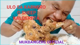 MUKBANG ULO KALDERETA SA KARNERO O SHEEP [upl. by Willabella732]