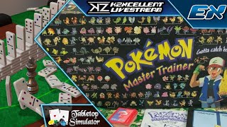 Playing the Ultimate Pokemon Board Game  Tabletop Simulator  KZXcellent Livestream [upl. by Jania]