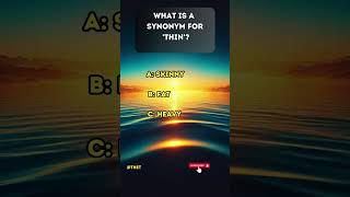 Synonym Trivia Quiz  How well can you do synonyms quiz trivia shortsfeeed quiztime gk fyp [upl. by Derfnam]