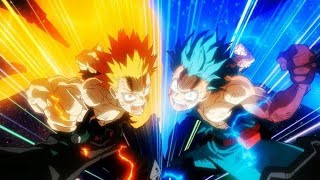 Deku and Bakugo Vs quotNinequot final battle  My Hero Academia Heroes Rising [upl. by Einnos]