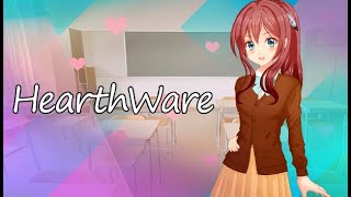 HeartWare Gameplay  Visual Novel Game  PC [upl. by Eihtur817]