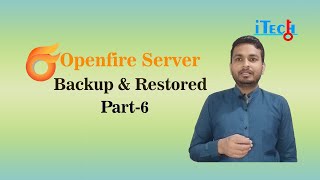 Openfire Part6  how to take backup and restore openfire migrate openfire to new server  itechkey [upl. by Akeme]