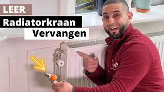 Leer Radiatorkraan vervangen om tot 20 minder gasverbruik hebt [upl. by Suilenroc]