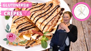 Pfannkuchen  Crêpes glutenfrei selber machen  Lockdown Video [upl. by Joshuah]