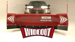 WESTERN® WIDEOUT™ Adjustable Wing Snow Plow [upl. by Aimik]