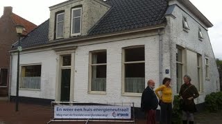 Energieneutrale woning in Stedum  Urgenda Tour Groningen [upl. by Chamkis]