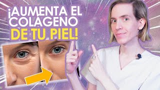 COMO AUMENTAR el COLÁGENO DE LA PIEL  Piel más firme y sin arrugas  Consejos reales que funcionan [upl. by Kelsey]