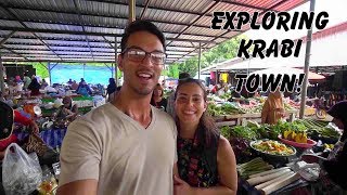 WHAT TO DO IN KRABI THAILAND  Visiting Krabi Town and Ao Nang [upl. by Koziara]