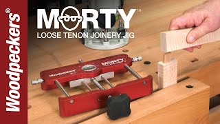 Meet MORTY™  Loose Tenon Joinery With Router  Woodpeckers Precision Woodworking Tools [upl. by Nyad203]