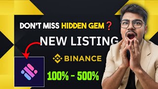 Binance Next Listing Revealed Dont Miss This Altcoin Funded By Binance Labs binancelisting [upl. by Layol]