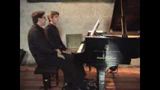 Erik SATIE La Belle Excentrique piano 4 mains Laurent Bonaccorsi amp JeanLouis Garcia [upl. by Cleodell271]