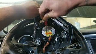 Hyundai clock spring replacement on 2011 sonata also new goal ideas [upl. by Bj]