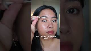 How i TINT Eyebrows At Home for 10 [upl. by Vani]