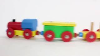 Wooden Train Set Clip Compilation [upl. by Georglana802]