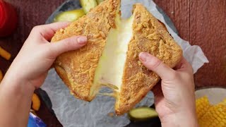 The Perfect Grilled Cheese Sandwich Should Be DeepFried  Tastemade [upl. by Amie]