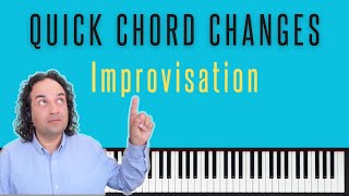 Quick chord changes  Improvisation [upl. by Renaud646]