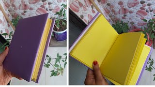 Notebook Making  Diary Making  DIY Diary [upl. by Neoma]