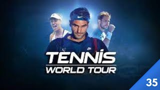 Tennis World Tour PS4 Mode Carrière Nina Dubois épisode 35 Bataille au Filet [upl. by Notnelc]