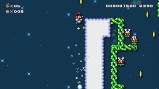 60 Story Mode  Above the Clouds for Ruler of the Skies  Super Mario Maker 2  No Commentary 1bu [upl. by Yeblehs203]