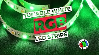 RGB  Tunable White LED Light Strips [upl. by Ailen]