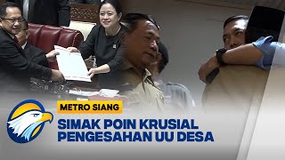 Tok UU Desa Resmi Disahkan Jabatan Kades jadi 8 Tahun [upl. by Otilegna592]