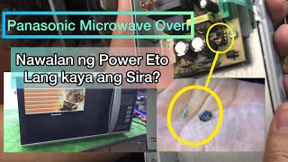 How to Fixed Panasonic Microwave Oven No Power  Alamin Ano ang Dahilan [upl. by Maggee]