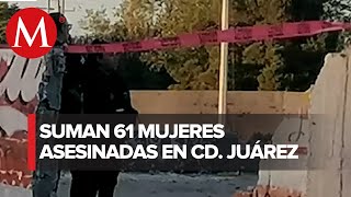 Encuentran cuerpo de una mujer en predio abandonado en Ciudad Juárez [upl. by Macy]