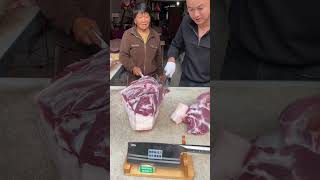 Pork cut  The best piece of meat  Slicing Pork  fresh pork pig Nov 12 [upl. by Notsnhoj]