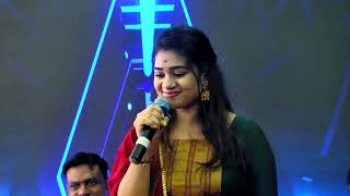 Neeyae Nirandharam Srinisha Christian devotional song live performance tonyrock406 [upl. by Eekorehc]