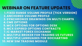 Webinar on GoCharting Feature Updates [upl. by Nosnej]