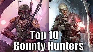 Top 10 Bounty Hunters Results  Star Wars Top Tens [upl. by Sivad807]