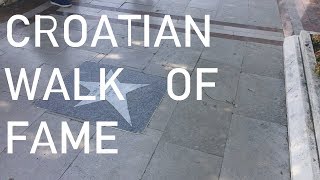 Opatija  Croatian Walk of Fame  Hrvatska Ulica Slavnih [upl. by Golanka355]