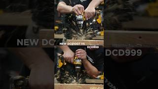 Side by side 👉 NEW Dewalt DCD1007 VS DCD999 dewalttools dewalt [upl. by Shaia]