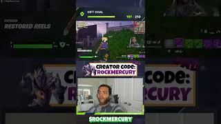 Fortnite Code ROCKMERCURY Epic Partner Rock Mercury Plays Live [upl. by Peltier261]