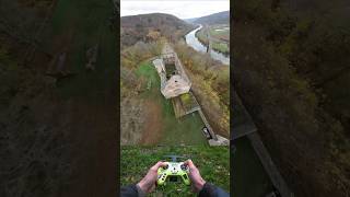 FPV castle flight fpv fpvdrone fpvfreestyle fpvbando fpvracing drones drone vr gaming [upl. by Enitsirhc]