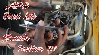 Ape diesel auto nozzzle problem [upl. by Aiden]