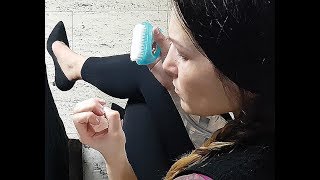 ASMR Nail FilingPaint NailsBrush Nails [upl. by Aneerhs]