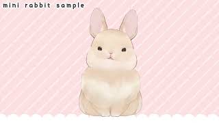 mini rabbit【Live2D  VtubeStudio】 [upl. by Oiramej63]