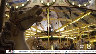 A Carousel for Missoula welcomes home an antique horse [upl. by Oiramel]