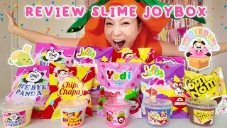 REVIEW SLIME JOYBOX 😱🥳 YUDI SLIME  CHIPI CHAPA  NOM NOM  JELLY [upl. by Nimsaj]