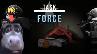 SCP FPS ON ROBLOX roblox task force [upl. by Nilkcaj704]