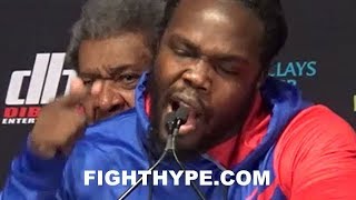 0 TO 100 STIVERNE ERUPTS AND GETS DEADLY SERIOUS WITH WILDER LOOKS HIM EYES AND THREATENS DEATH [upl. by Aikaj]